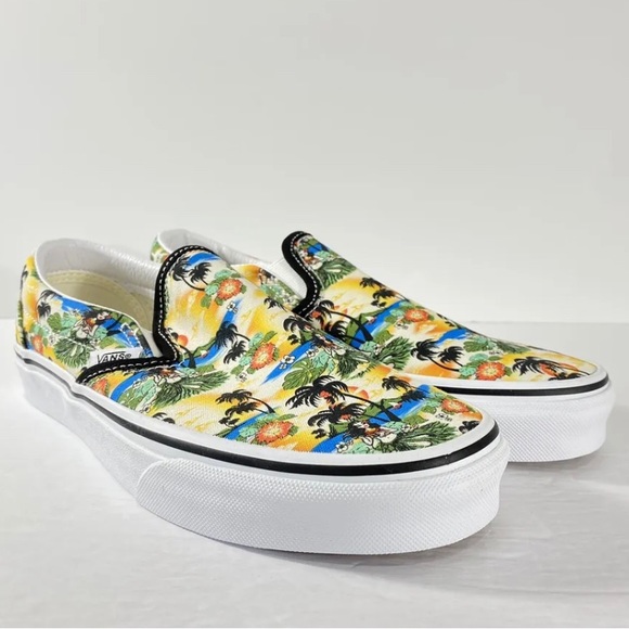 Vans Classic Slip-On Aloha Sneakers - Picture 1 of 6